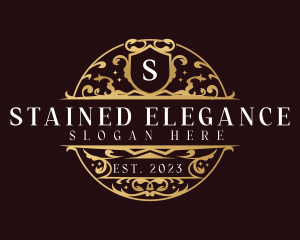 Luxury Elegant Ornamental logo design