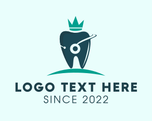 Tooth - Crown Tooth Dentist logo design