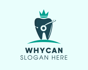 Crown Tooth Dentist Logo