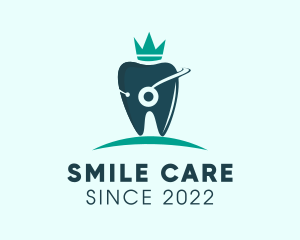 Crown Tooth Dentist logo design