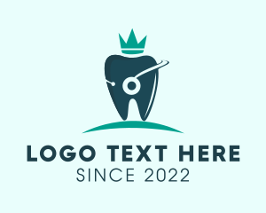 Doctor - Crown Tooth Dentist logo design