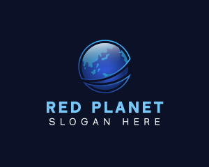 Global World Sphere logo design