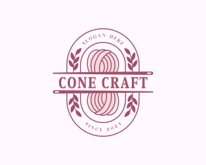 Yarn Weaving Crochet logo design