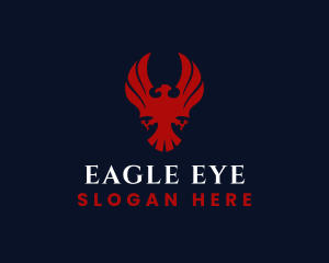 Eagle Wings Bird logo design