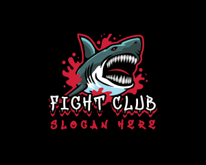 Ufc - Savage  Shark Gaming logo design