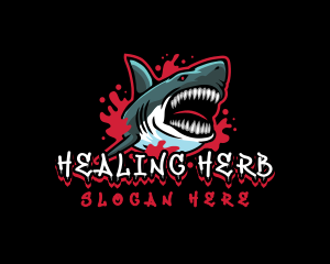 Savage  Shark Gaming  logo design