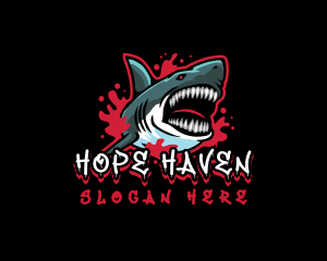 Clan - Savage  Shark Gaming logo design