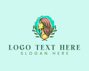 Cosmetics - Female Beauty Wellness logo design