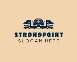 Trucking Delivery Cargo Logo