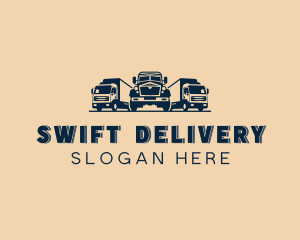 Delivery - Trucking Delivery Cargo logo design