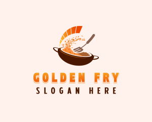 Fried Rice Cuisine logo design