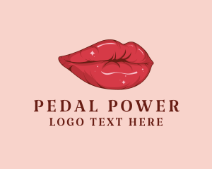 Red Lips Cosmetic Logo