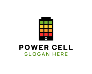 Battery - Battery Charge Phone logo design