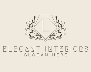 Natural Elegant Letter logo design