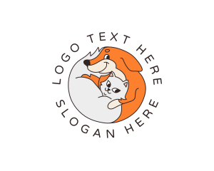 Dog Pound - Animal Pet Friends logo design