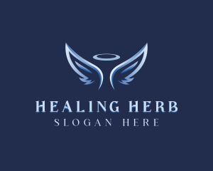 Healing Angel Wings logo design