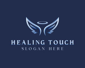 Healing Angel Wings logo design