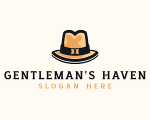 Men - Fedora Hat Boutique logo design