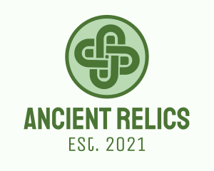 Artifact - Celtic Buckler Shield logo design