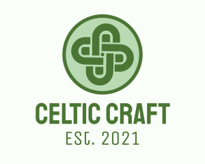 Gaelic - Celtic Buckler Shield logo design