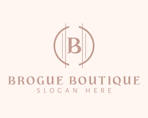 Upscale Boutique Brand logo design