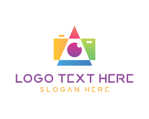 Blog - Geometric Camera Photography logo design
