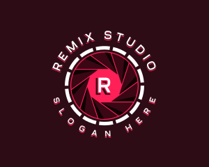 Neon Shutter Studio logo design