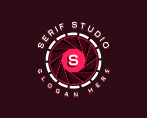 Neon Shutter Studio logo design