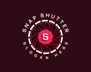 Shutter - Neon Shutter Studio logo design