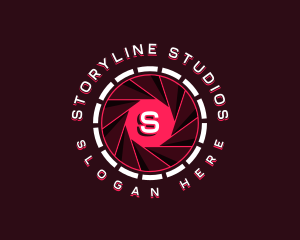 Neon Shutter Studio logo design