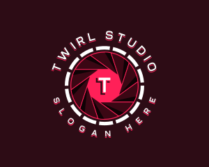 Neon Shutter Studio logo design