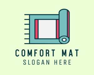 Mat - Carpet Home Decor logo design