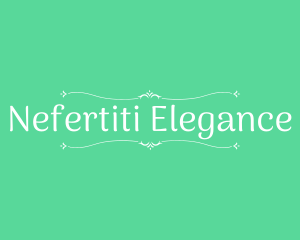 Minimalist  Elegant Ornament logo design