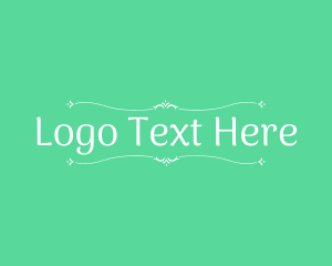 Name - Minimalist Ornamental Wordmark logo design