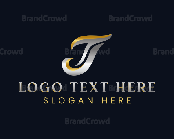 Premium Elegant Letter J Logo