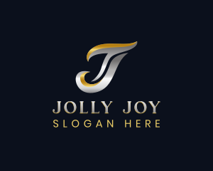 Premium Elegant Letter J logo design