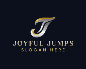 Premium Elegant Letter J logo design