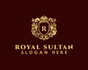 Royal Shield Crown logo design