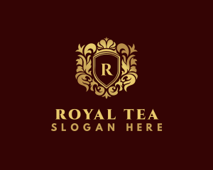 Royal Shield Crown logo design