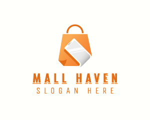 Mobile Shopping Sale logo design