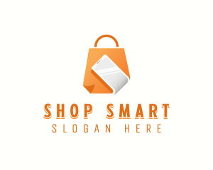 Mobile Shopping Sale logo design