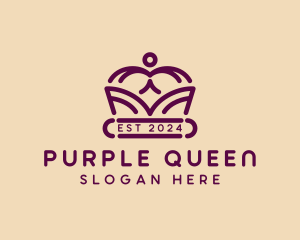 Pageant Regal Crown logo design