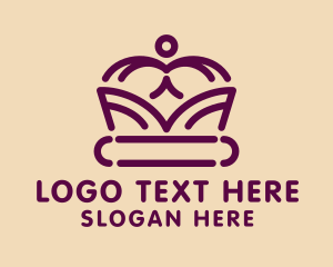 Pageant - Pageant Regal Crown logo design