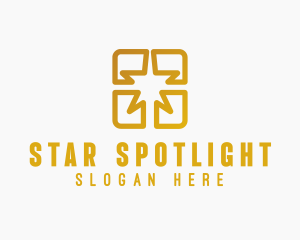 Generic Star Square logo design