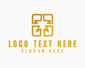 Gold - Generic Star Square logo design