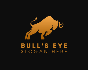 Finance Business Bull logo design