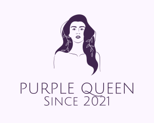 Purple Purple Woman logo design