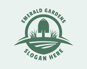 Green Shovel Landscaping logo design