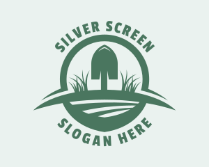 Trowel - Green Shovel Landscaping logo design