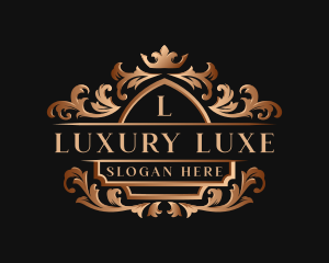 Luxury Crown Event logo design